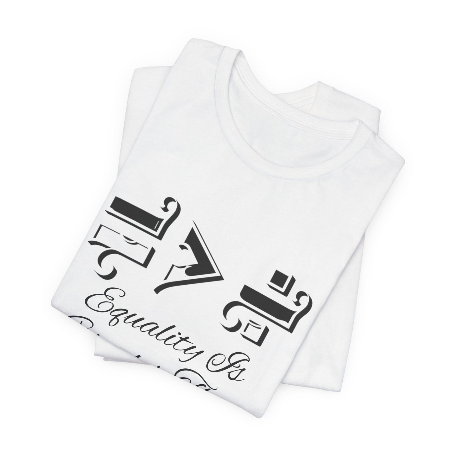 Equality Is Greater Than Division Unisex Jersey Tee, Social Justice T-Shirt, Equality Tee, Pride Apparel, Gift for Activists