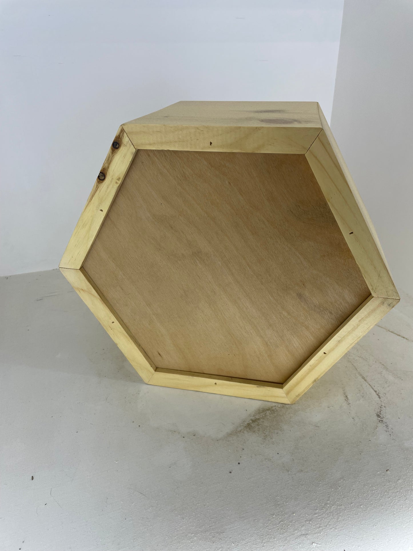 Octagon Shaped Birdhouse made of Pine