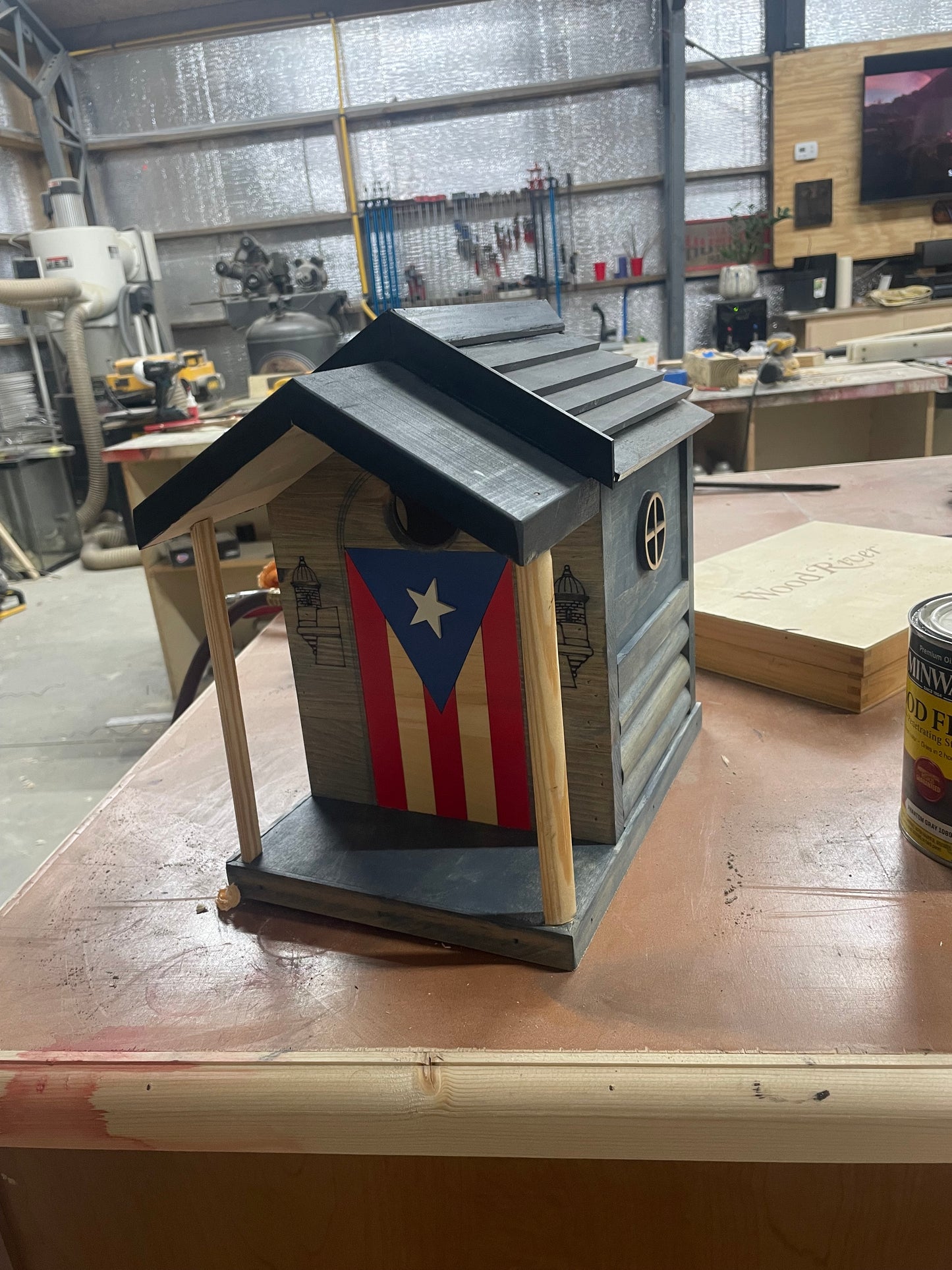 Birdhouse Puerto Rico inspired